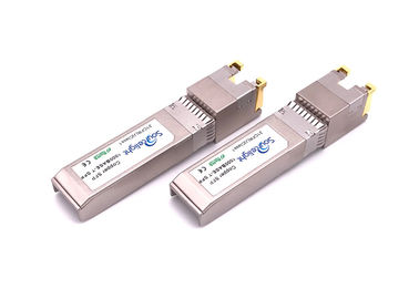 China transmisor-receptor óptico del cobre Sfp+ para Ethernet 10gbase Rj45 los 30m proveedor