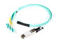 10.3G/CH Qsfp+ dirigen el cable de la fijación a la fibra el 100m de AOC Om3 del desbloqueo del conector 8lc proveedor