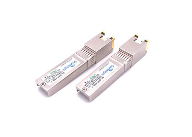 China Módulo óptico de cobre Rj45 los 30m del transmisor-receptor de Sfp+ 10g para Ethernet 10gbase-T proveedor
