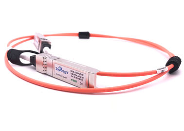 China Sfp+ 10g dirigen el cable óptico activo de la fijación en la fibra con varios modos de funcionamiento Om3 proveedor