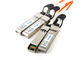 3.3v 140g Qsfp+ dirigen el cable de la fijación al cable óptico activo Om3 el 100m de 4 Sfp AOC proveedor