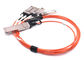 100gbase Qsfp28 al cable óptico activo de 25g Qsfp28 para Data Center y Ethernet proveedor